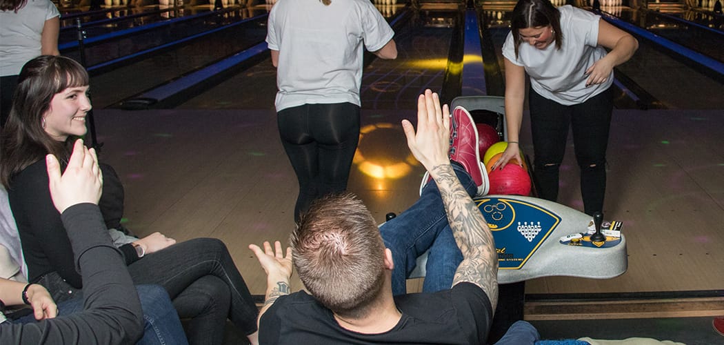 Party bowling hos City Bowling Odense